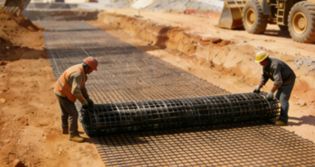 曹妃甸土工格栅：工程里的“隐形筋骨”都用在哪儿？
